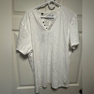 BUFFALO DAVID BITTON MENS SHORT SLEEVE HENLEY